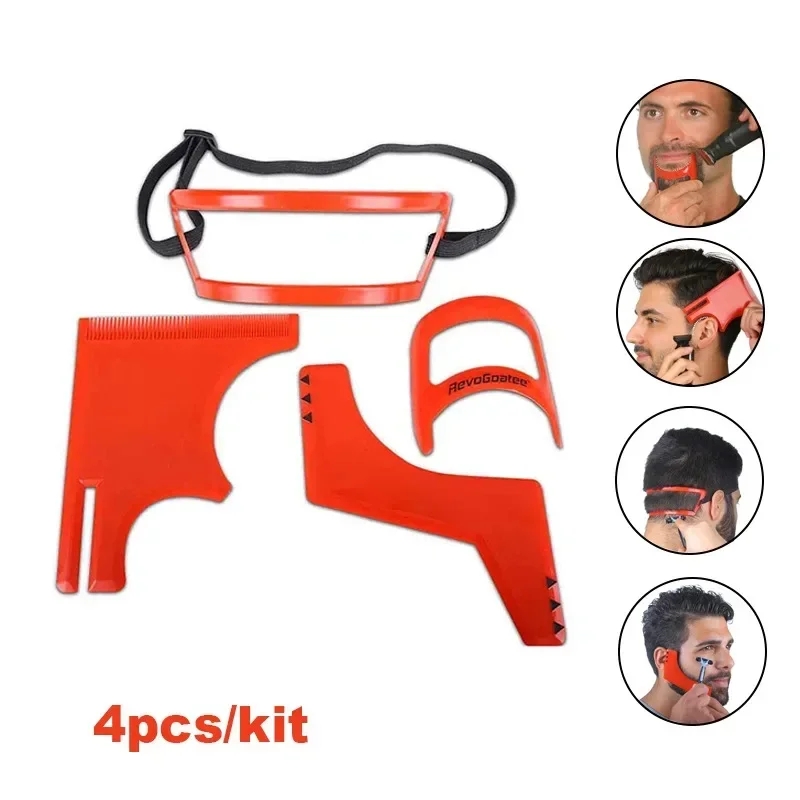 Men'S Groom - 2/4Pcs Men's Beard Combs Hair Trimmers