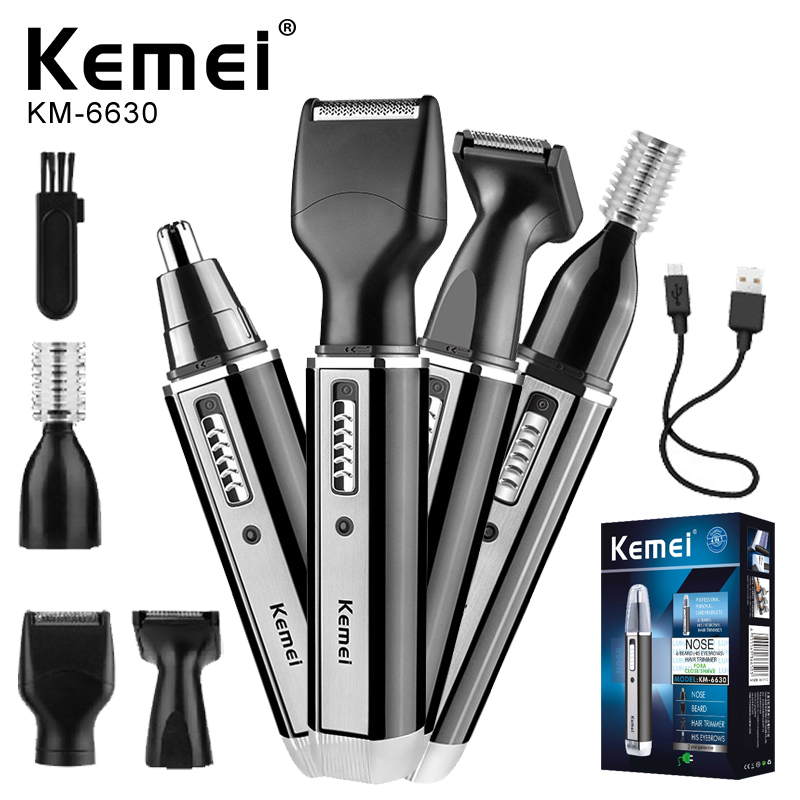 Men Grooming Hygiene - Kemei-6630 Nose Hair Trimmer For Nose