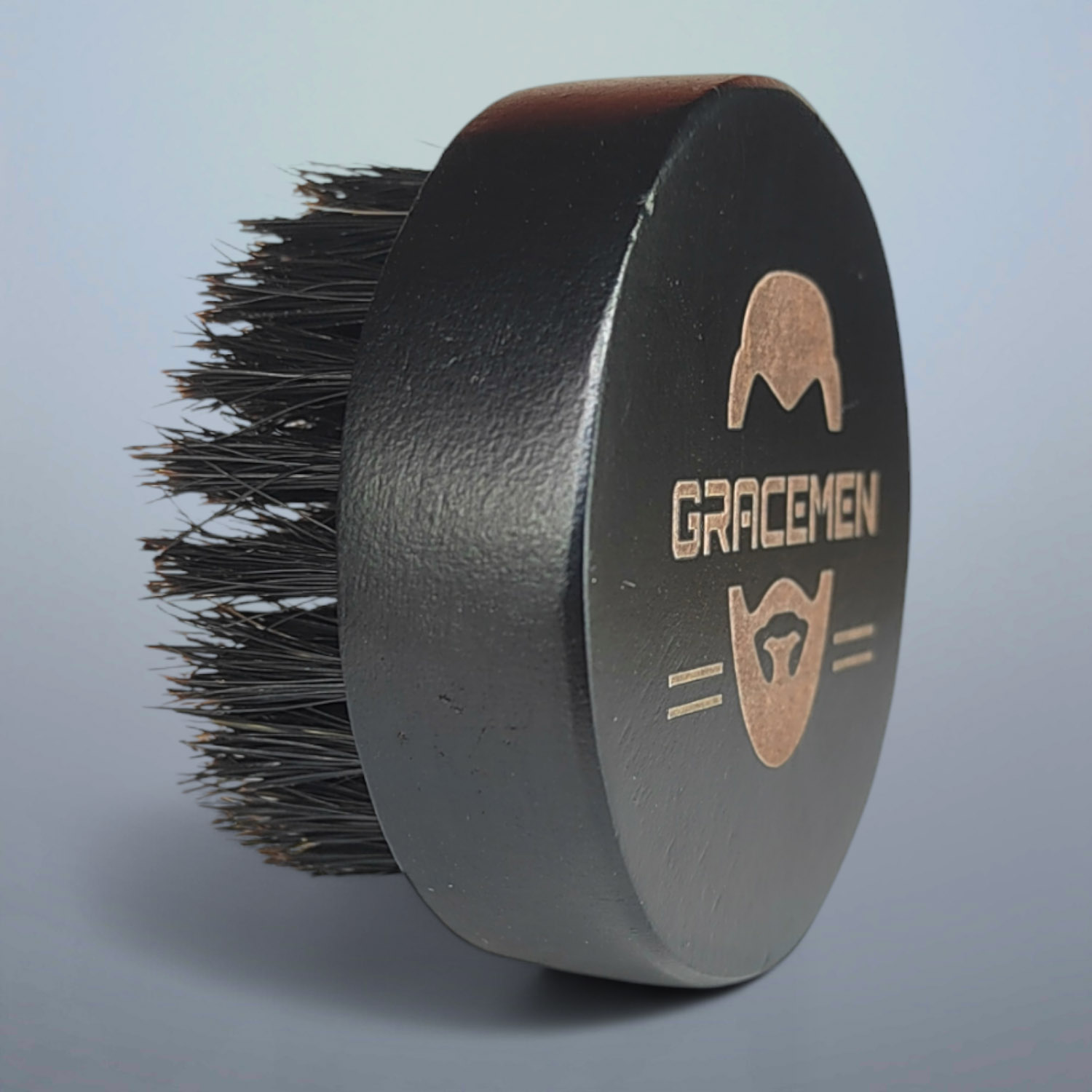Men Grooming Hygiene - Round Beard Brush for Men –
