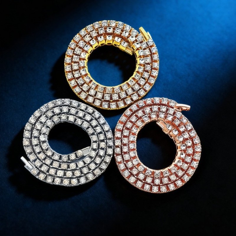 Men'S Grooming House - 3 4 5Mm Tennis Inlaid High-End