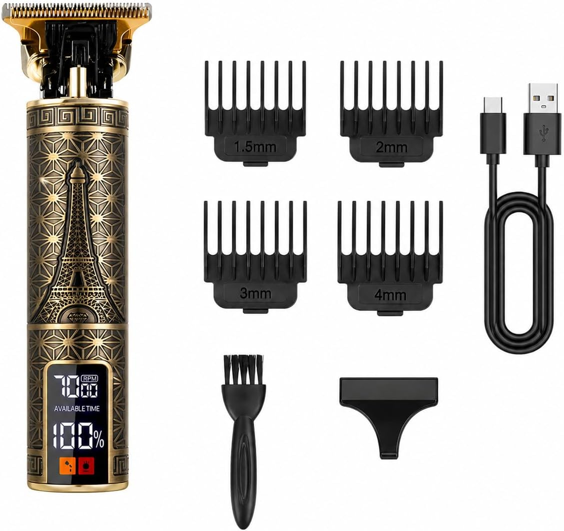 Men'S Grooming Clippers - Men's Professional Electric Hair Clipper with