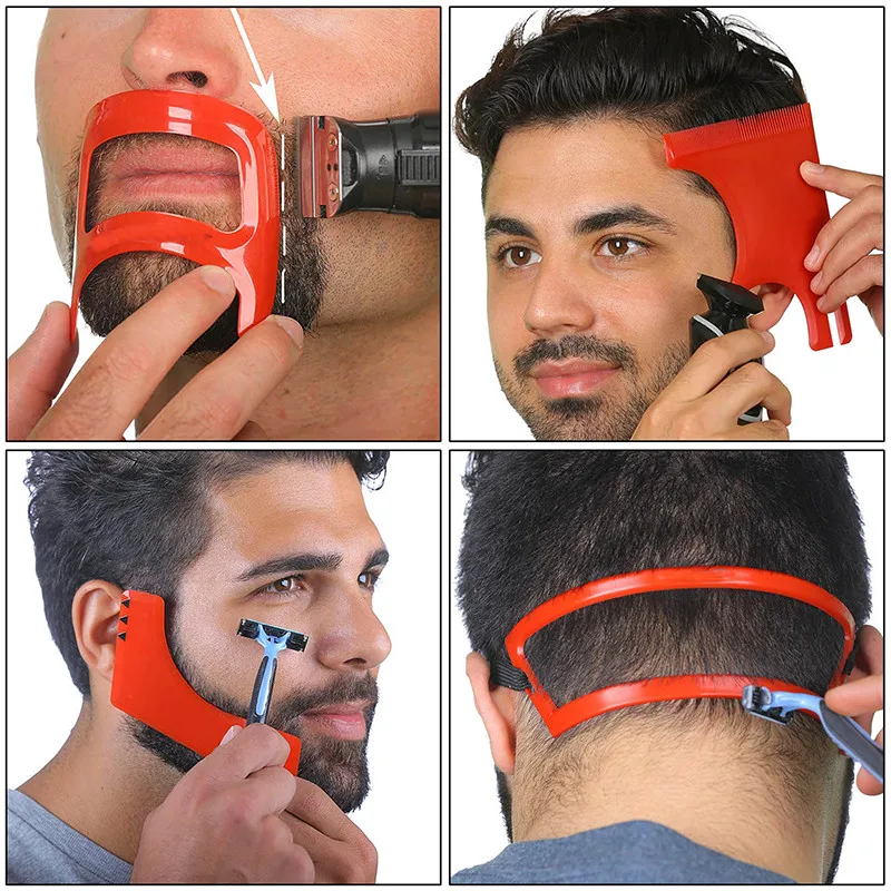 2/4Pcs Men's Beard Combs Hair  - Men'S Groom recension och pris