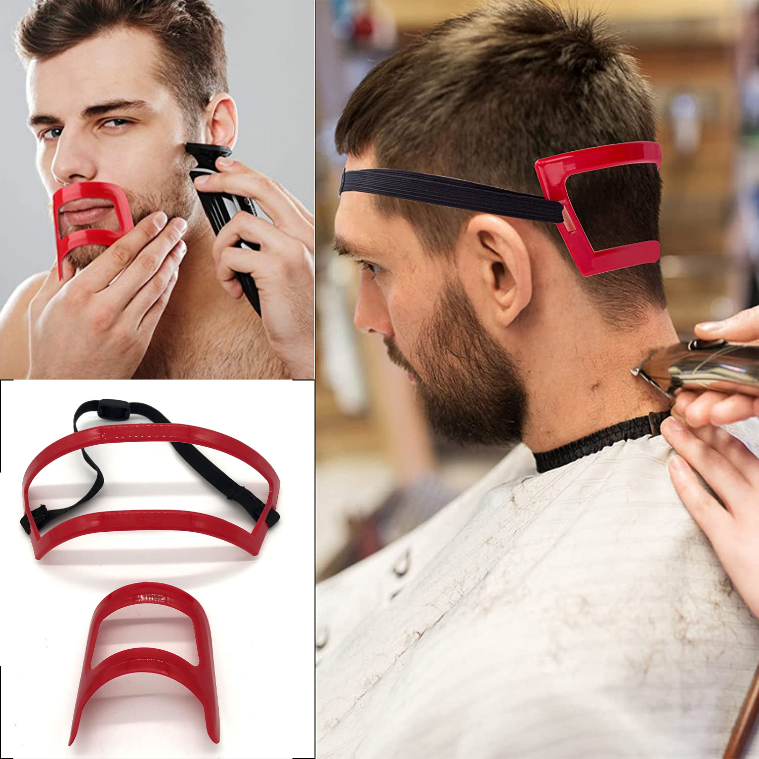 2/4Pcs Men's Beard Combs Hair  - Men'S Groom recension och pris