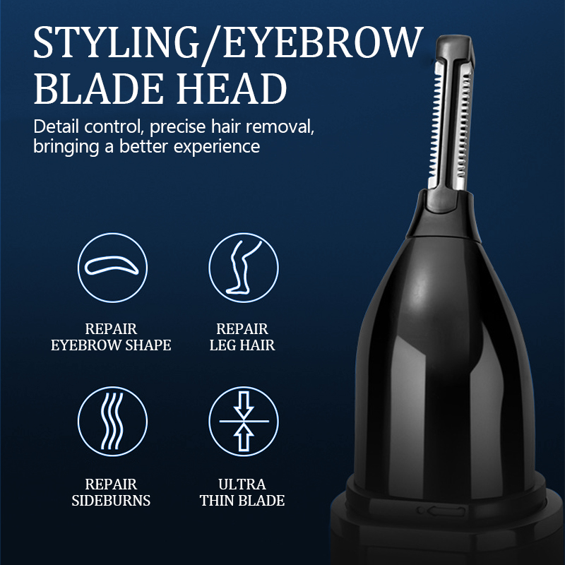 Kemei-6630 Nose Hair Trimmer F - Men Grooming Hygiene recension och pris