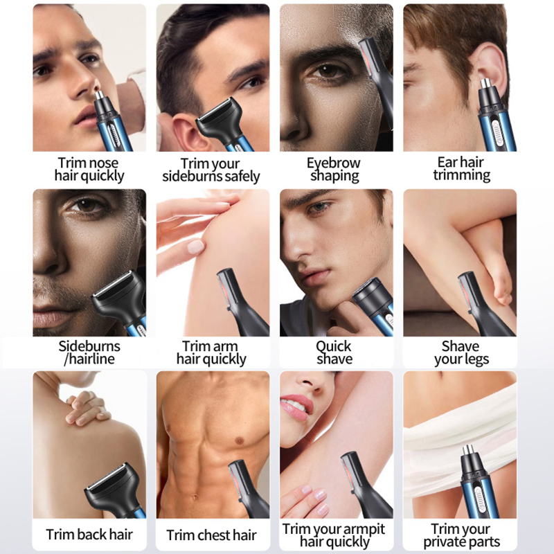Electric Nose Ear Hair Trimmer - Nose Hair Trimmer recension och pris