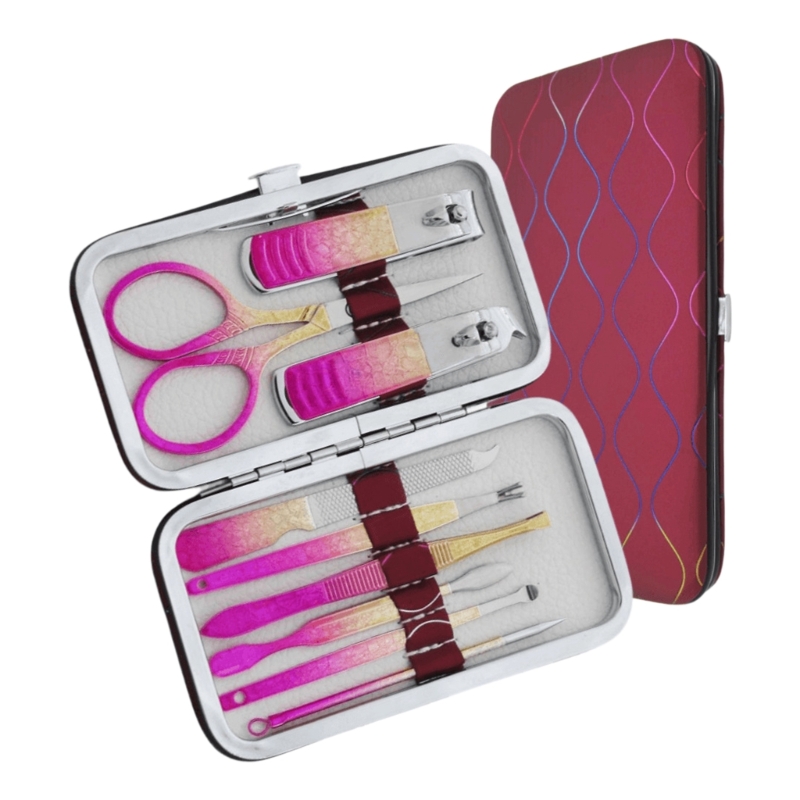 Manicure Set Nail Clipper Kit  - Mens Grooming Kit Gift Set recension och pris