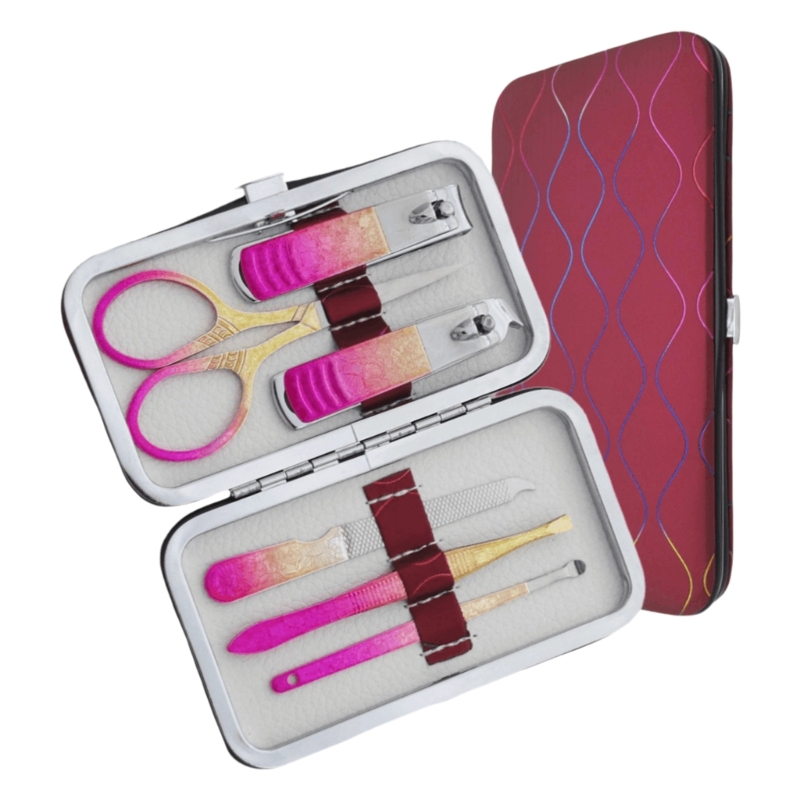 Manicure Set Nail Clipper Kit  - Mens Grooming Kit Gift Set recension och pris