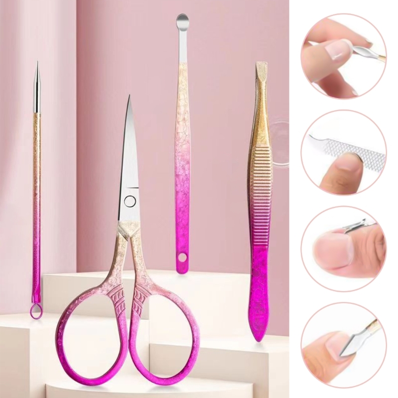 Manicure Set Nail Clipper Kit  - Mens Grooming Kit Gift Set recension och pris