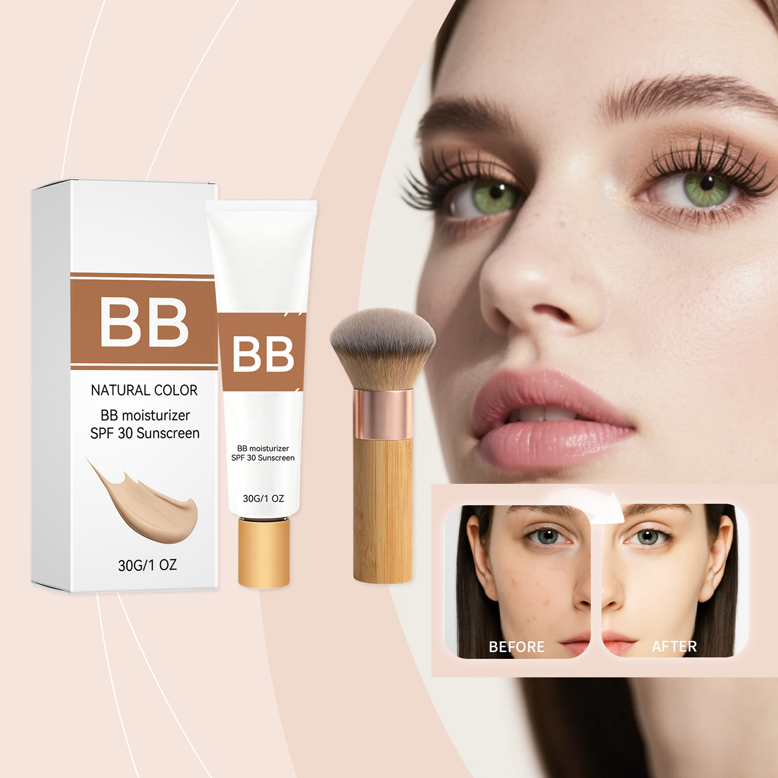 SPF 30 Tinted Moisturizer BB C - Face Moisturizer Spf recension och pris