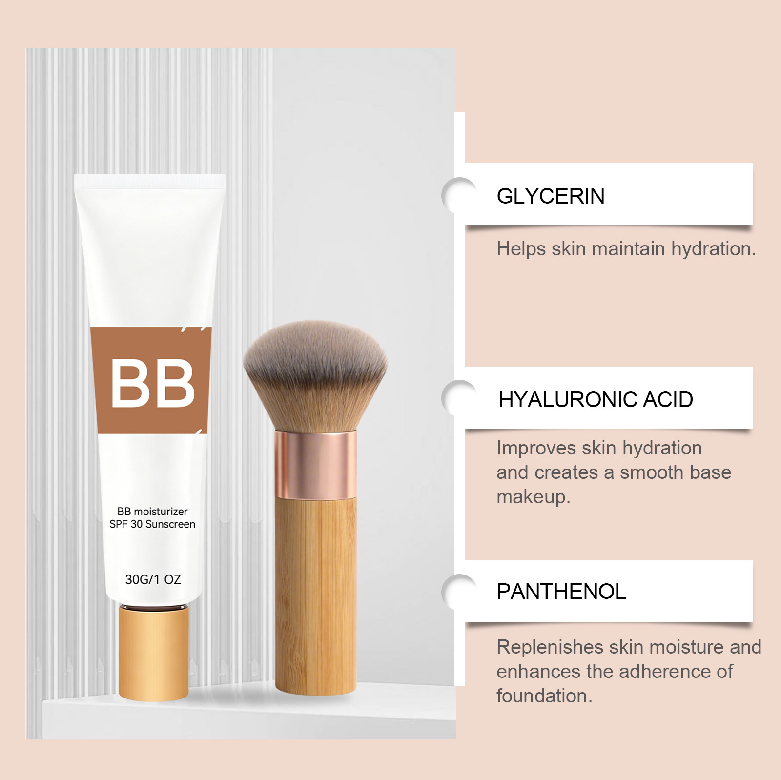 SPF 30 Tinted Moisturizer BB C - Face Moisturizer Spf recension och pris