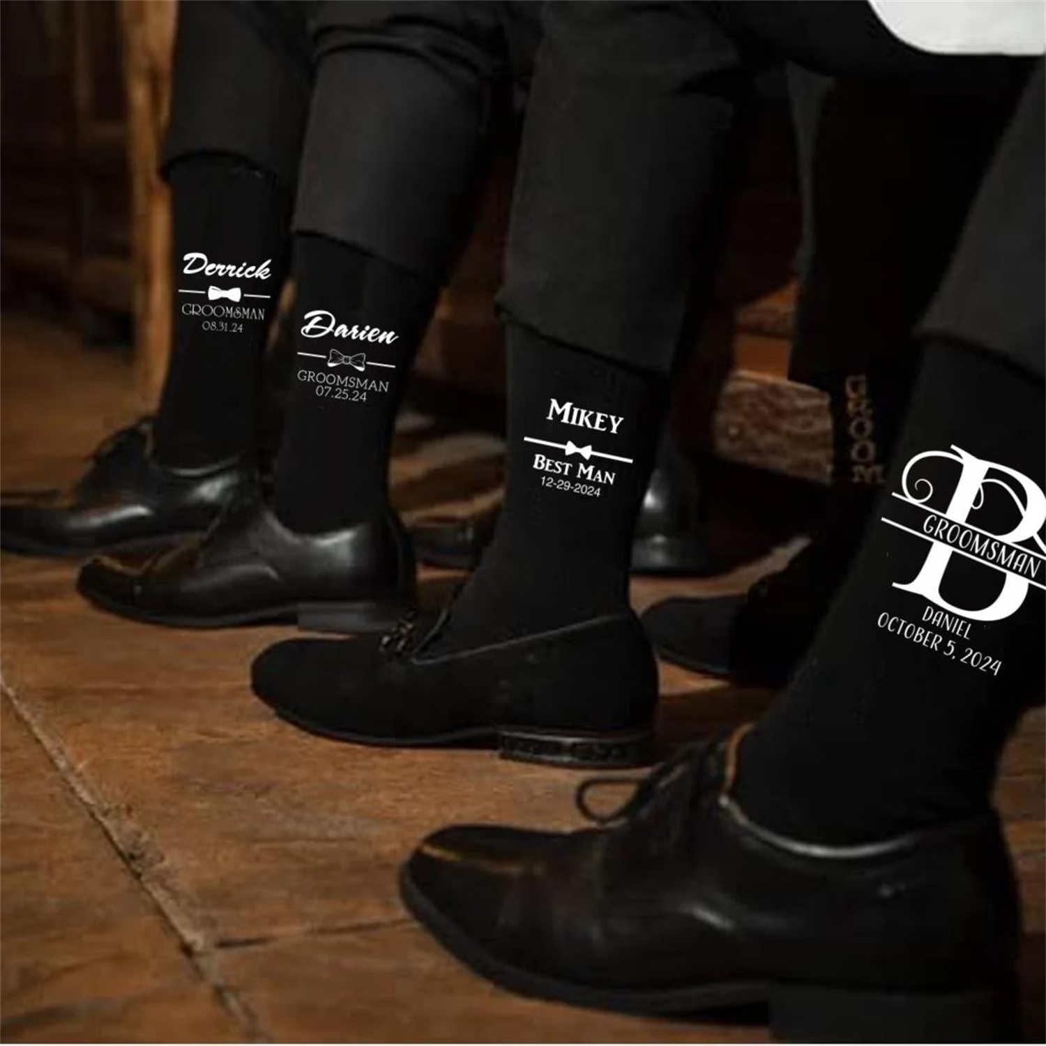 Groomsman Gift Socks, Wedding  - Men'S Grooming House recension och pris