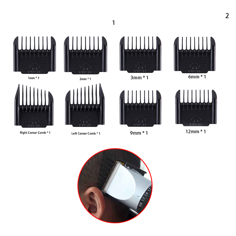 Hair Cutting Guide Comb 4Pcs S - Mens Grooming Kit Gift Set recension och pris