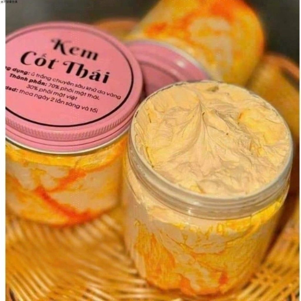Kem Cốt Thái Rị Dầu Vàng 200g  - Face Moisturizer Spf recension och pris