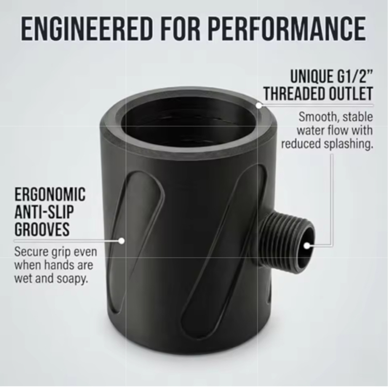 High Pressure Spiral Shower No - Men'S Grooming Gadgets recension och pris