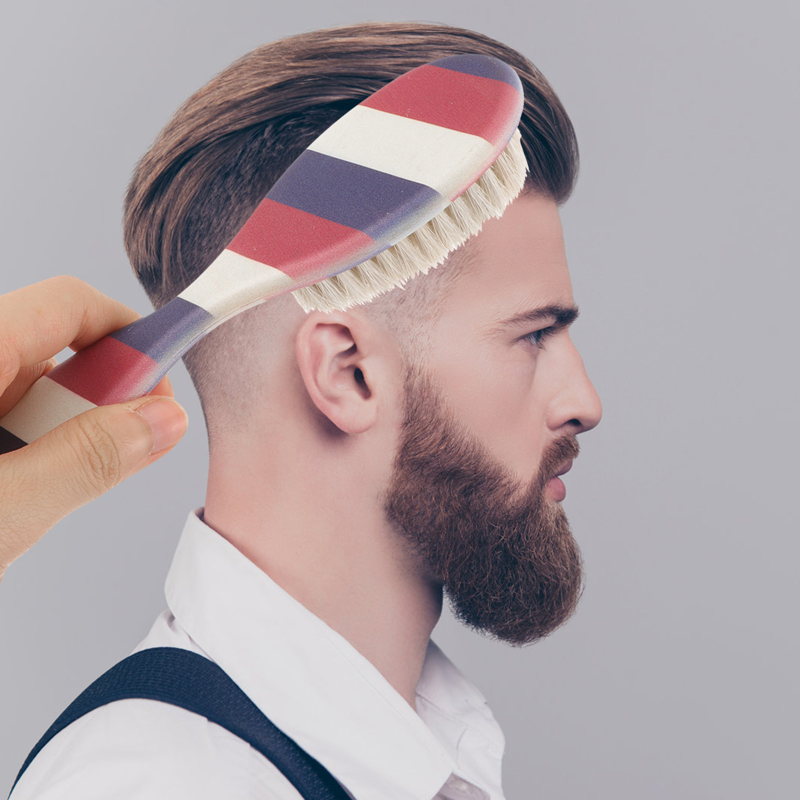 Professional Salon Beard Brush - Men'S Groom recension och pris
