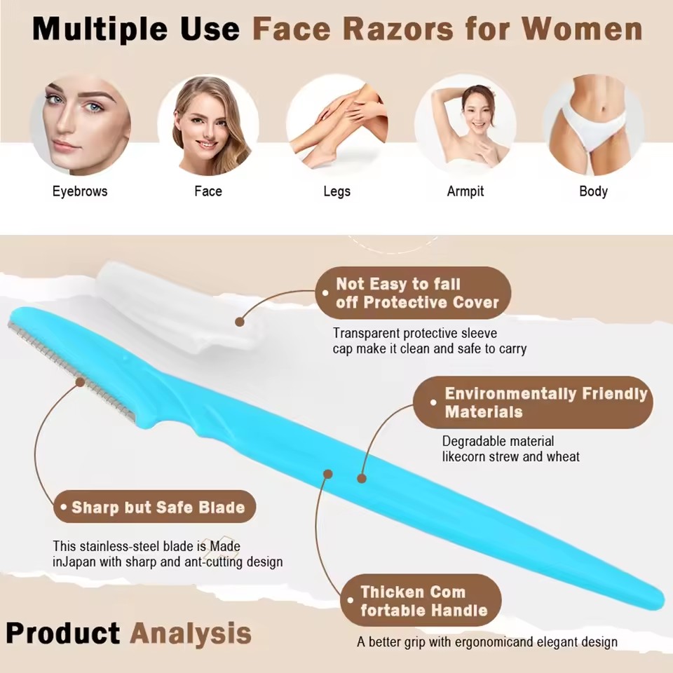 5/10/30/40pcsbrow Razor and Fa - Men'S Groom recension och pris