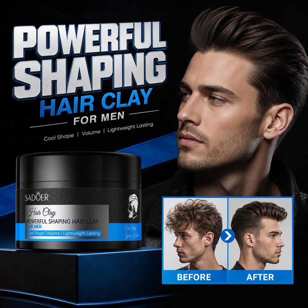Matte Hair Styling Clay Strong - Pomade Hair Clay recension och pris