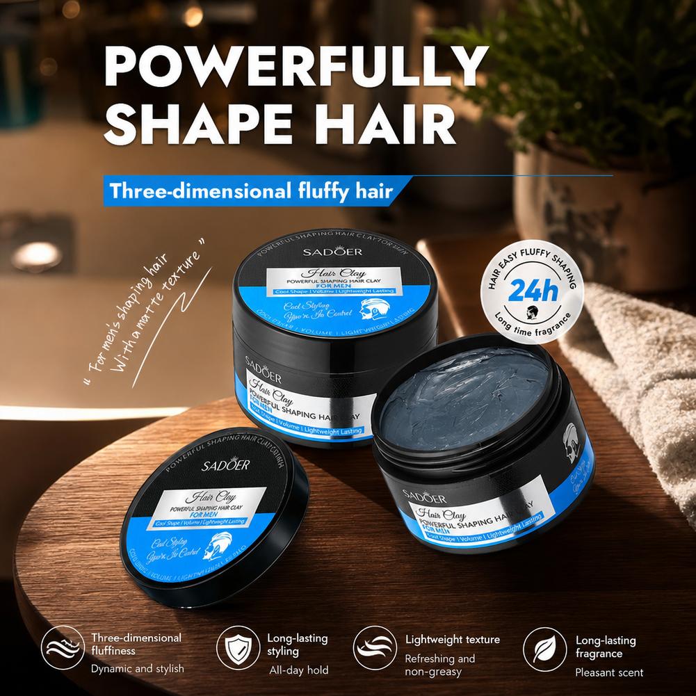 Matte Hair Styling Clay Strong - Pomade Hair Clay recension och pris