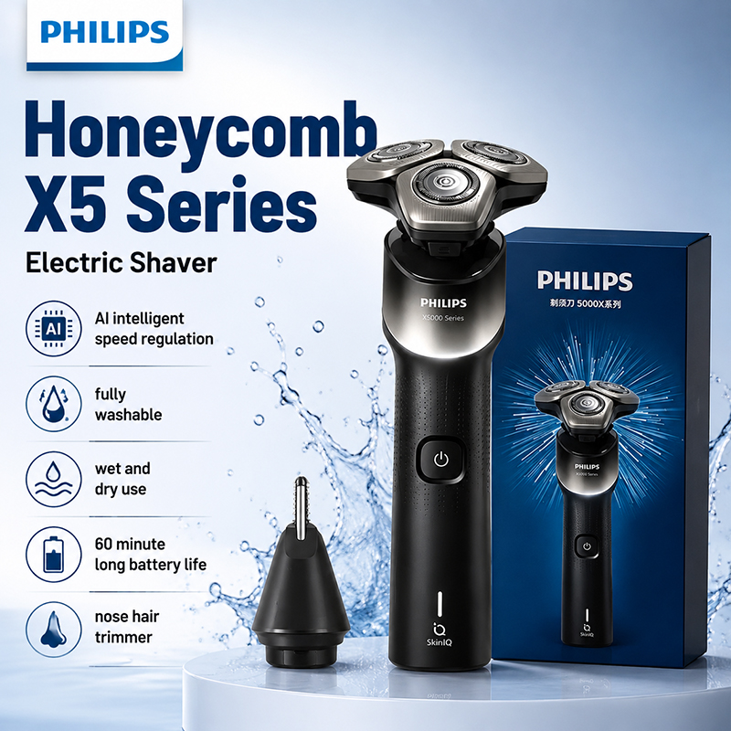 Philips XQ523 Rotary Electric  - Mens Grooming Kit Philips recension och pris