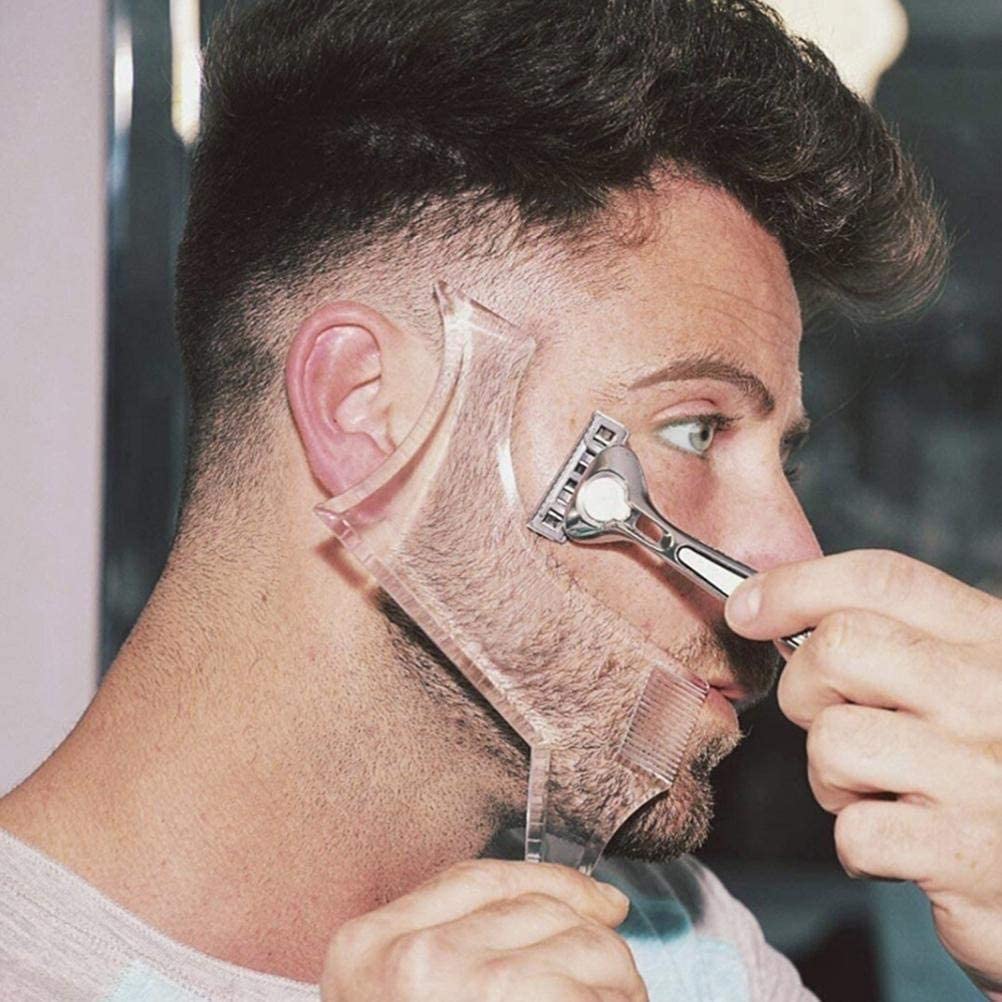 Men Beard Shaping Tool Stencil - Men Grooming Hygiene recension och pris