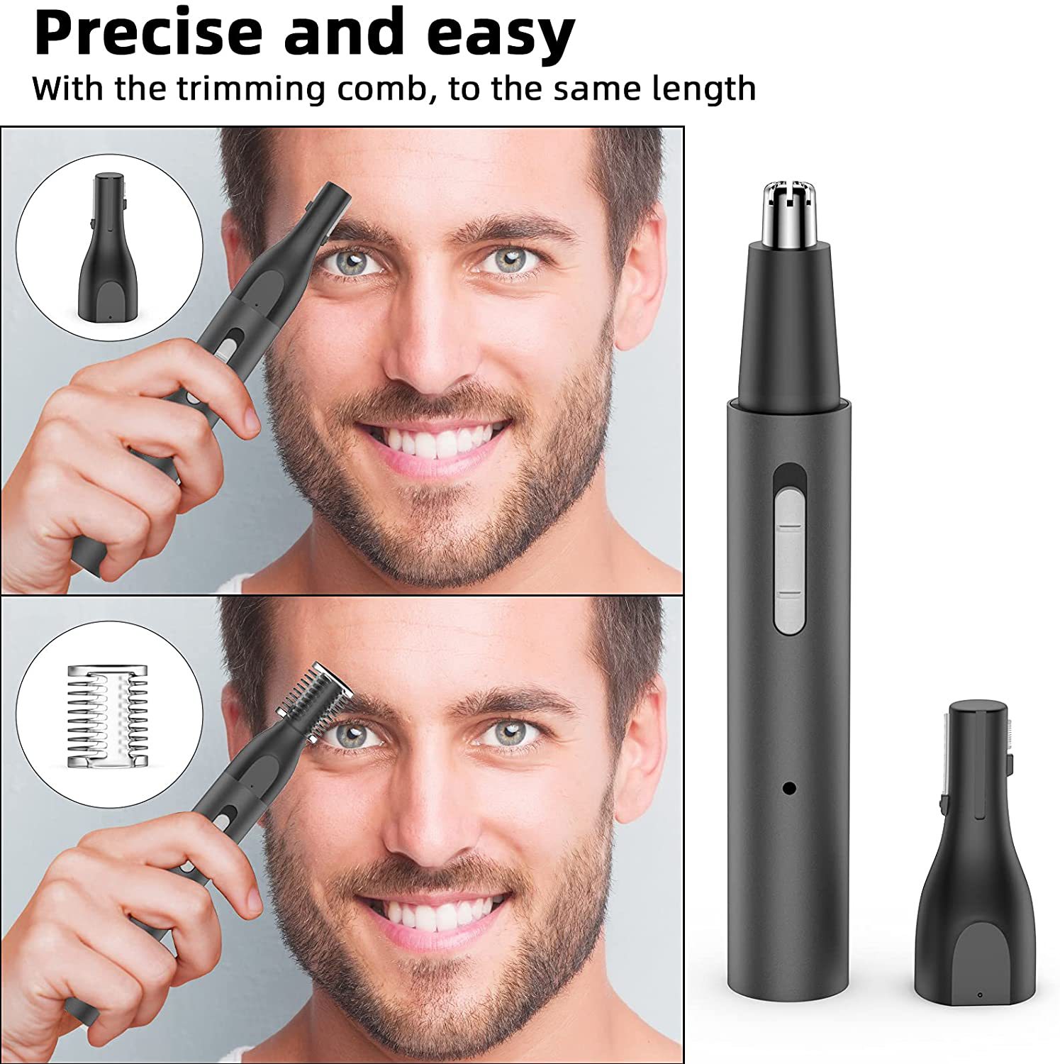 Electric Gentle Ear and Nose H - Nose Hair Trimmer recension och pris