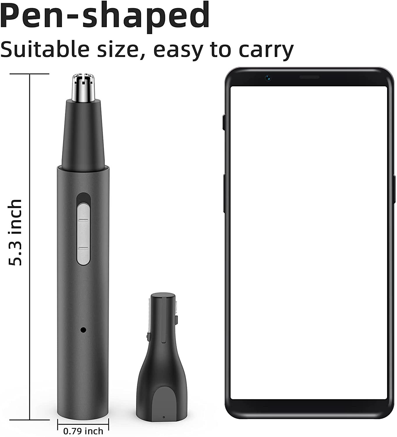 Electric Gentle Ear and Nose H - Nose Hair Trimmer recension och pris