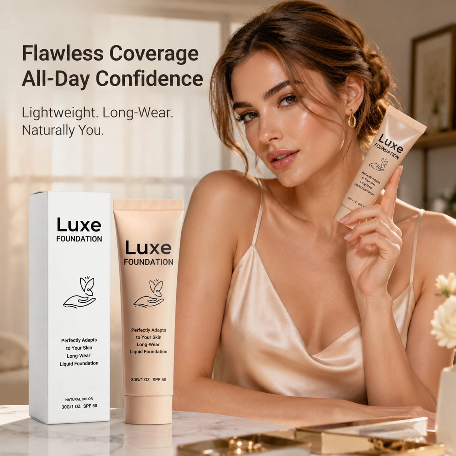 SPF 50+ Color Changing Foundat - Face Moisturizer Spf recension och pris