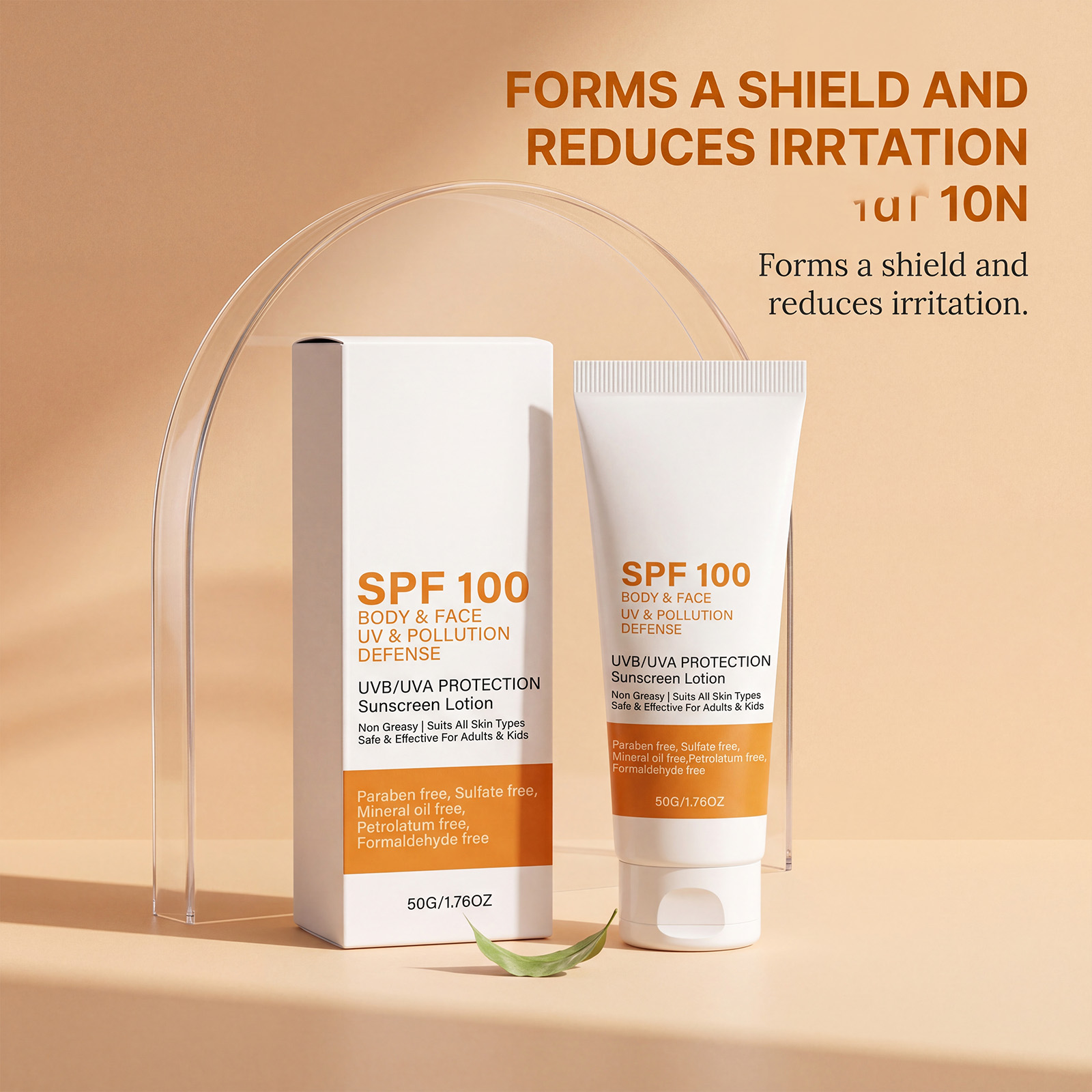 SPF 100 Sunscreen Instant Sun  - Face Moisturizer Spf recension och pris