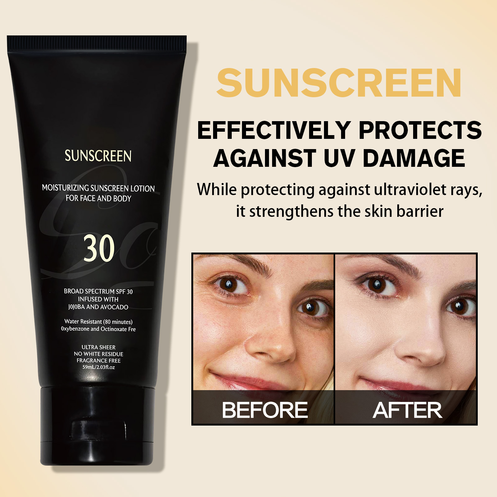 UV Protection Broad Spectrum S - Face Moisturizer Spf recension och pris