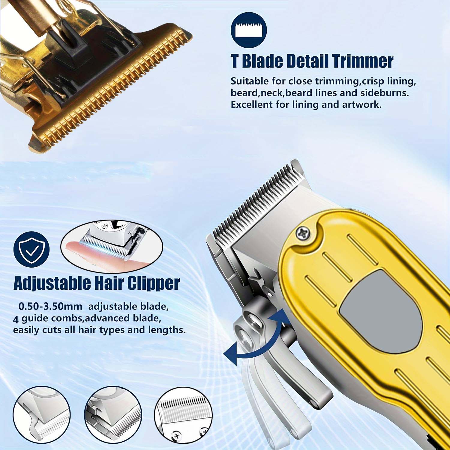2 in 1 Electric Hair Clipper & - Men'S Grooming Blade recension och pris