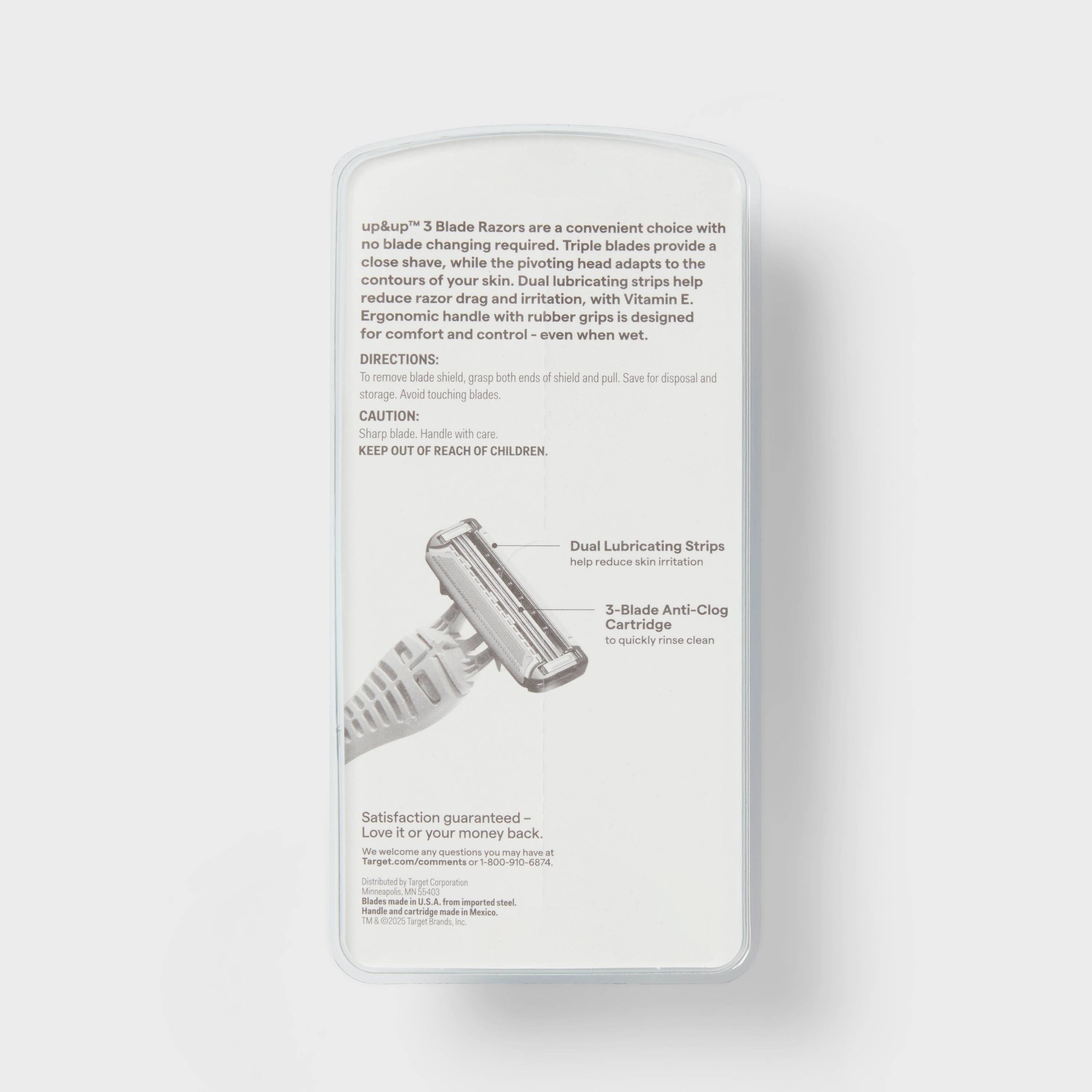 Men's 3-Blade Disposable Facia - Men'S Grooming Blade recension och pris