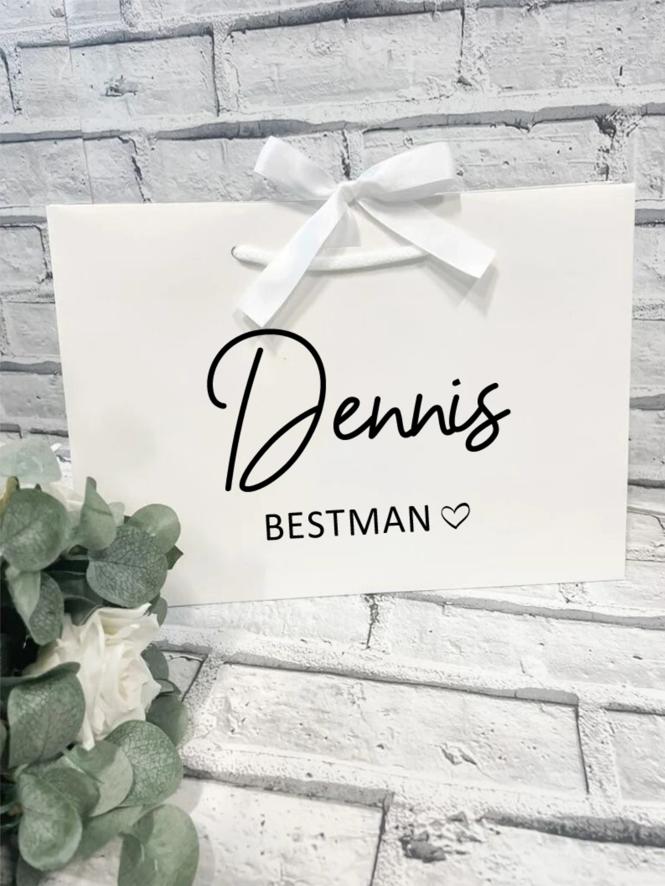 1pc Custom Wedding Bridesmaid  - Men'S Groom recension och pris