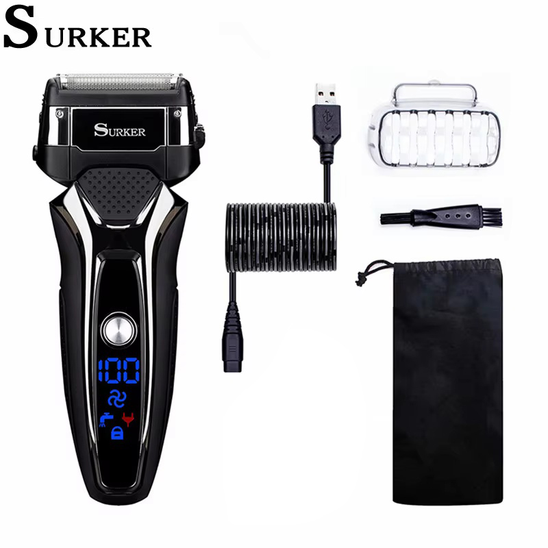 Surker Electric Shaver for Men - Men'S Grooming Blade recension och pris