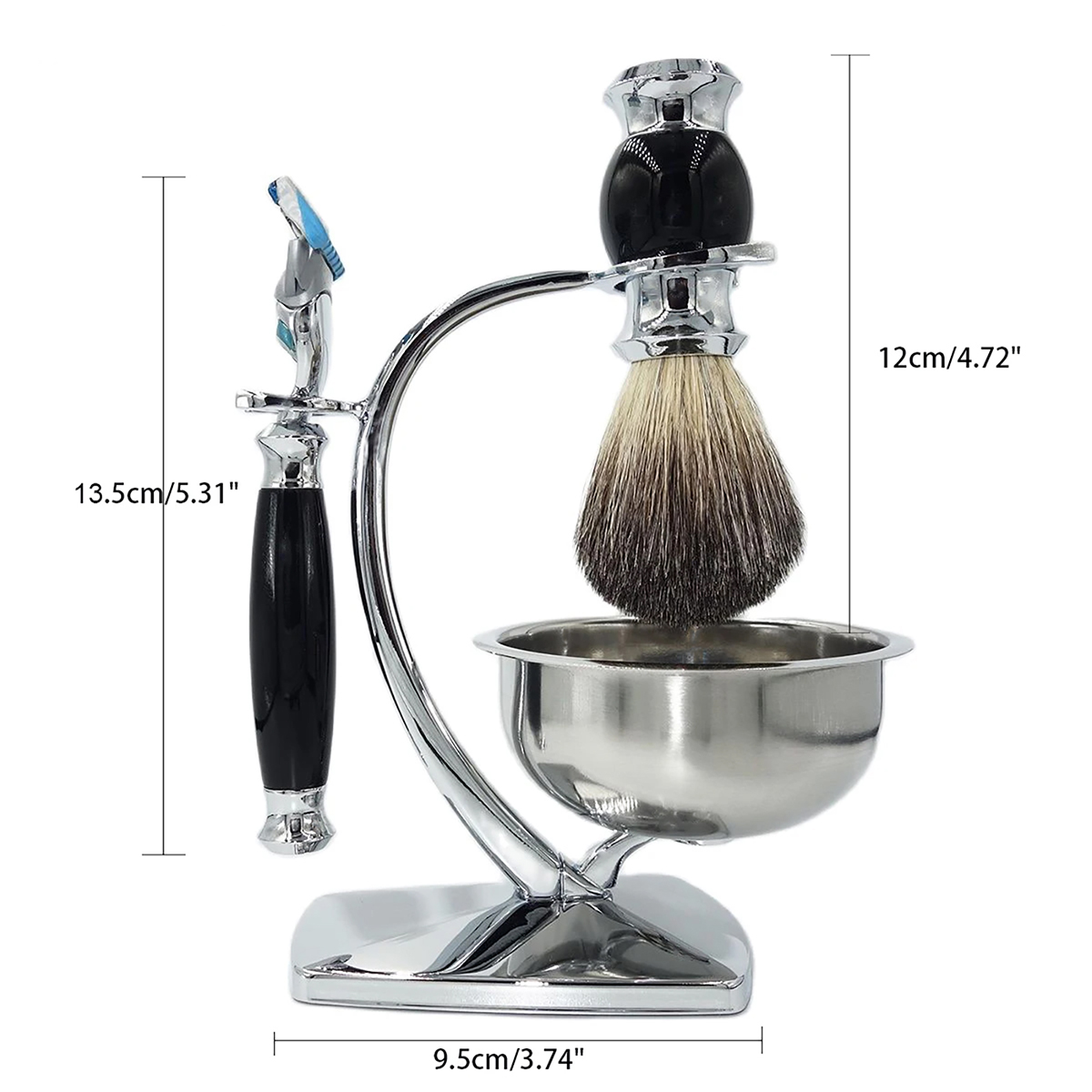 iRAZOR Classic 4-in-1 Wet Shav - Mens Grooming Kit Gift Set recension och pris
