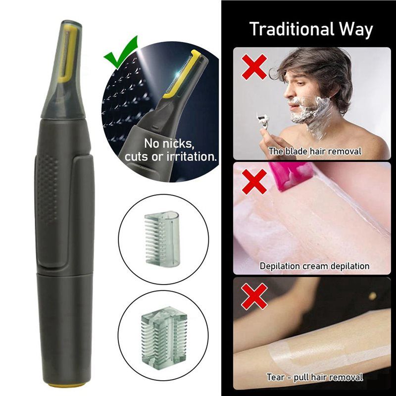 【PASSIONE 】2X Electric Nose Ha - Nose Hair Trimmer recension och pris